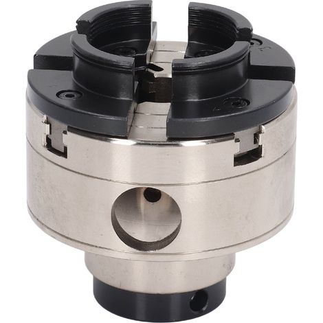 Mandrin de tour en acier allié 3,75 po 1 po x 8 TPI M33 x 3,5 TPI Mini mandrin à 4 mors pour tours à bois, pour rectifieuses et fraiseuses (1/5)