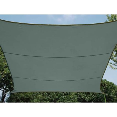 Velleman Tenda da sole quadrata grigia verde 5x5 m (1/3)