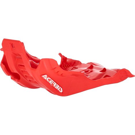 Plaque de protection Acerbis pour moteur Beta RR 250/300 2T '20-'24 rouge (1/4)