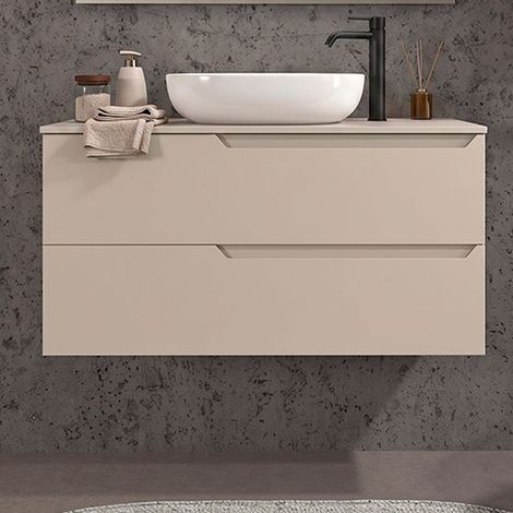 Kibath Mueble+lavabo VICTORIA 80x45 cm moka 2c susp. (1/5)