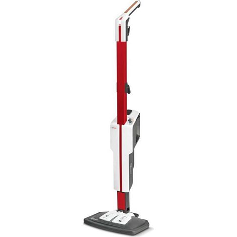 Polti Vaporetto SV650 Style limpiador a vapor negro rojo blanco (1/5)