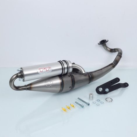 auspuff leovince für roller peugeot 50 ludix blaster 10p / 4059 (1/4)