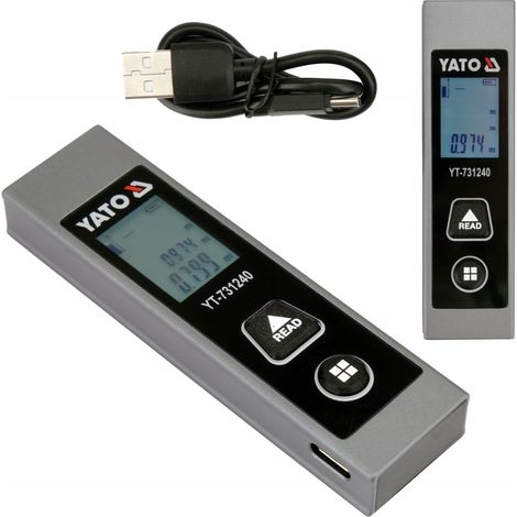 Yato Taschenlaser-Entfernungsmesser 30 m (1/2)