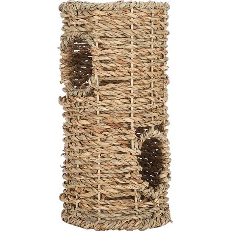 Tunnel de Hamster respirant d'été, herbe, écureuils, Chinchilla, nid pour animaux de compagnie, accessoire de maison (1/5)