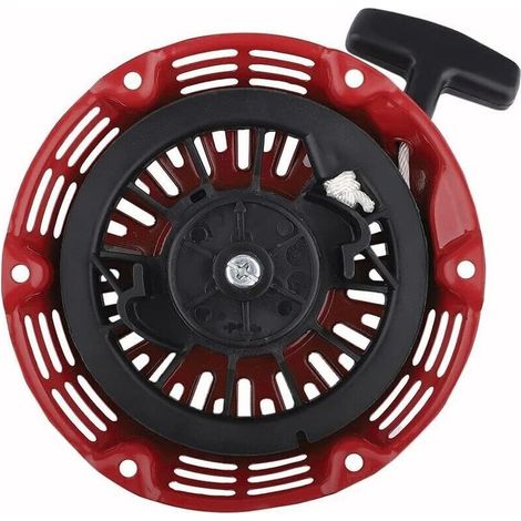 Démarreur à rappel pour moteurs Honda. Ensemble de démarreur à rappel compatible avec les générateurs GX120, GX140, GX160 et GX200 de 4, 5,5 et 6,5 CV. (1/4)