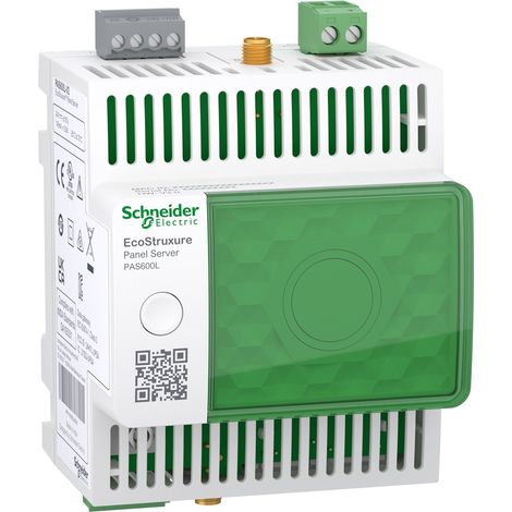 Pasarela EcoStruxure 24 V CC con soporte para 128 Modbus TCP/IP y 40 dispositivos inalámbricos
