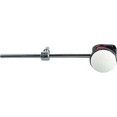 Marteau de Grosse Caisse en Métal à Tête Rond en Feutre Blanc - Idéal pour Batterie et Percussions (1/5)
