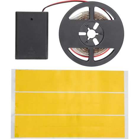 1 m LED-Streifen mit 60 LEDs, IP65 wasserdicht, dekorative Beleuchtung für Zuhause, Schlafzimmer, Auto, Hochzeiten und Partys (1/5)