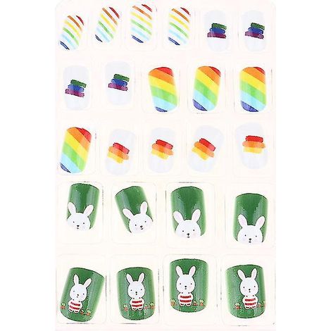 24 Nagelsticker für Kinder