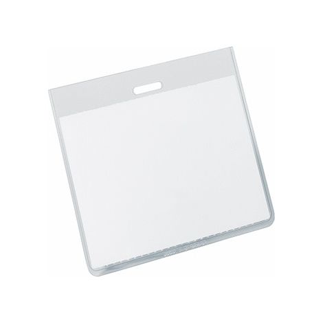 DURABLE Namensschild 813519 90x60mm Hartfolie tr 20 St./Pack. (1/3)