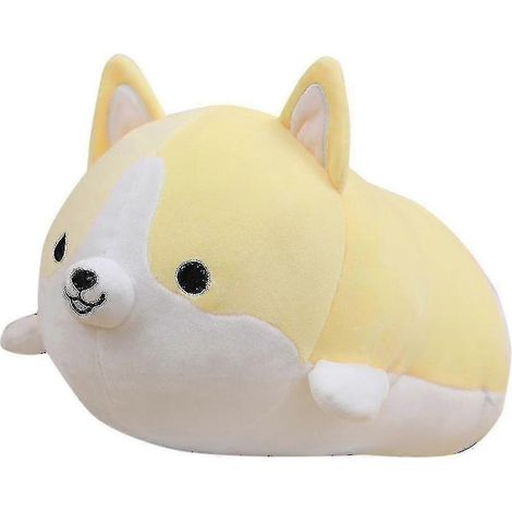 Coussin en peluche Corgi, peluche douce et rembourrée, coussin de soutien pour la nuque, pour canapé ou fauteuil. (1/3)