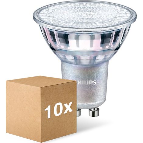 Lot 10x Philips Corepro LED Spot GU10 PAR16 3W 230lm 36D - 827