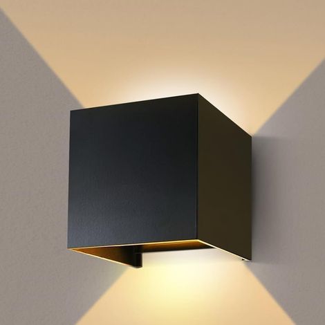 Wandleuchte, verstellbare LED-Außenleuchte, weiß (1/5)