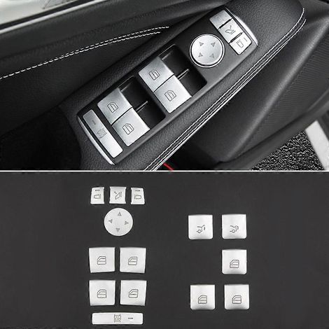 Cache-bouton de lève-vitre pour voitures BCE GLA CLA ML GLE (1/4)