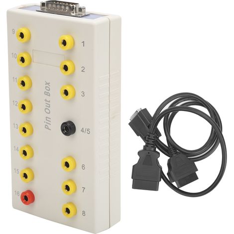 OBD2-Pinbelegungsbox mit Diagnosekabelsatz deckt alle Testpunkte ab – Autodiagnosegerät (1/5)