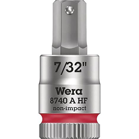 Wera 8740 A 05003387001 Brugola interna Inserto a bussola 7/32 1/4 (6.3 mm) (1/4)