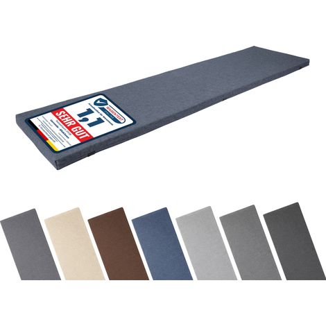 Garronda Coussin Extérieur Imperméable 160x40 cm Bleu foncé-7 GD-0220