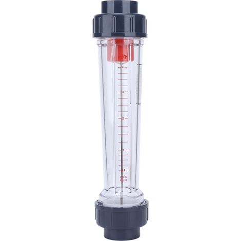 Débitmètre de liquide à Tube en plastique, haute précision, résistance aux acides et aux alcalis, jauge de débit d'eau pour l'industrie légère (1/5)