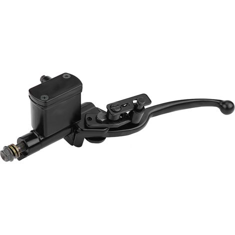 Cylindre maître de frein gauche en aluminium noir pour quad 50cc 70cc 90cc 110cc 125cc 150cc, 1 pièce (1/5)