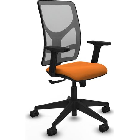 Chaise de bureau piqueras y crespo Motilla noir accoudoirs 2D (1/2)