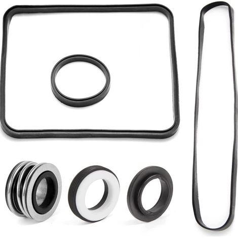 Kit Joint Torique - Pour Pompe de Piscine Hayward SP1600 SP2600 SP2600X - Réparation Étanchéité Diffuseur Couvercle Boîtier Arbre - 4 Pièces (1/4)