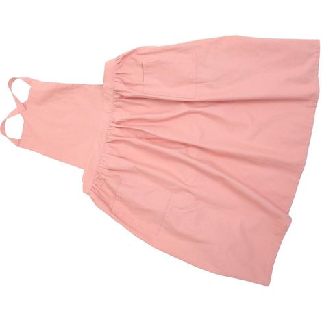 Tablier de cuisine imperméable en coton et lin pour femme, avec poche (1/5)