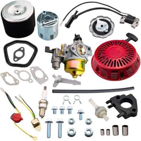 Kit de carburateur de démarrage pour Honda GX340 GX390 GX420 11Hp 13Hp 16Hp Port Cargo Predator moteur 420cc et plus (1/5)