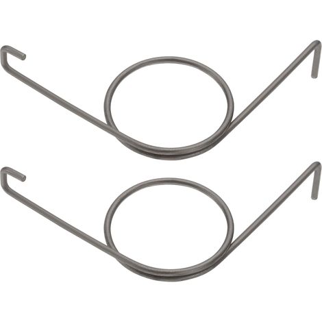 Lot de 2 ressorts de réparation de ressort de rechange compatibles avec PSK 966 en acier inoxydable pour chariot gauche 9-29665-00-L pour système de verrouillage de porte coulissante 35 (1/5)