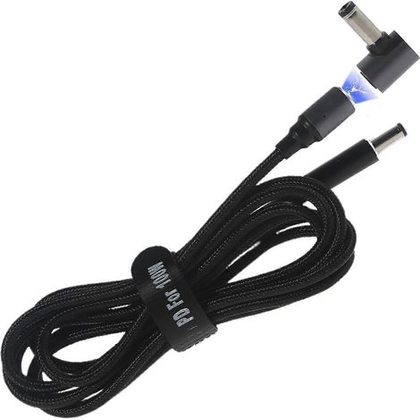 Câble d'alimentation magnétique de 1,8 m (5,5 x 2,1 mm vers 4,0 x 1,7 mm) pour ordinateur portable Ideapad - 5,5 x 2,1 mm (1/5)