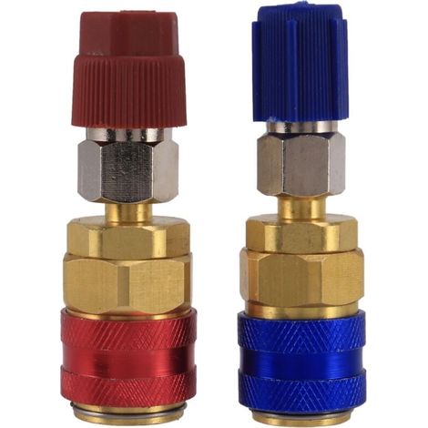 Adaptateur D'Expansion LatéRa le Haute et Basse R134A de Connecteur FréOn Accessoires Climatisation Automobi pour (1/4)
