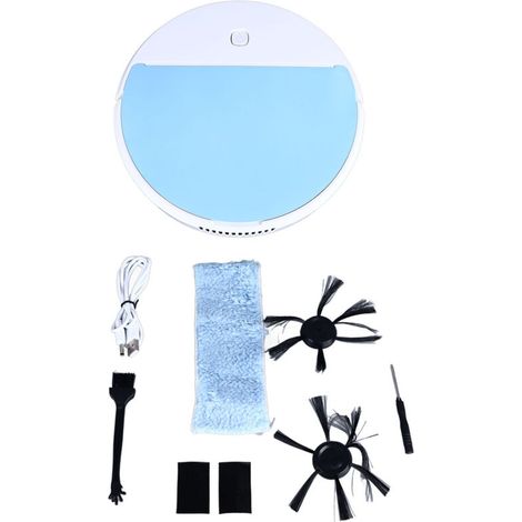 Robot vacuum cleaner with powerful suction, rechargeable and cordless. (1/5)