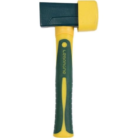 Massette Batipro Novamax 1.2kg 26cm + embout caoutchouc - Leborgne (1/3)
