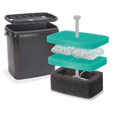 Esotec – Filtre sous évier 101715 – Système de filtration eau – Raccord 1" – Dimensions 29x21x26,5cm – Pour pompes Napoli, Siena, Marino - S39018 (1/4)