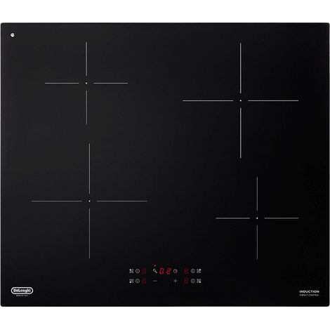 De'Longhi PIN 62 Noir Table de cuisson à induction encastrable 60 cm 4 feux (1/3)