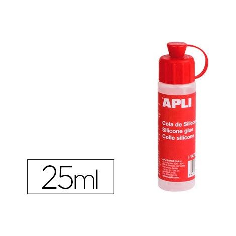 Pegamento silicona apli modelo 8410782147725 transparente 25 ml