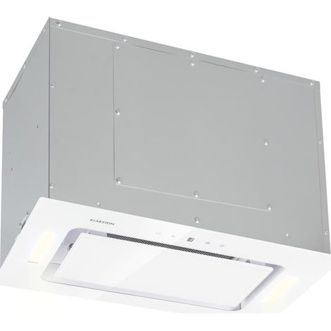 Hektor Dunstabzugshaube Einbau 52cm Abluft: 530 m³/h LED Touch Glas weiß (1/5)