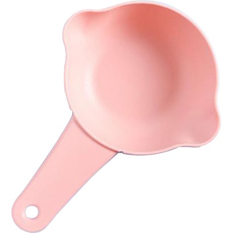 Pelle à nourriture pour chat, poignée ergonomique légère, pelle multifonction en plastique pour animaux de compagnie pour chien (1/5)