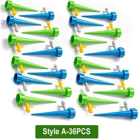 Arrosage,Système d'arrosage automatique goutte-à-goutte pour fleurs,36-12-6 pièces,dispositif d'irrigation en - Type 36pcs-A (1/4)