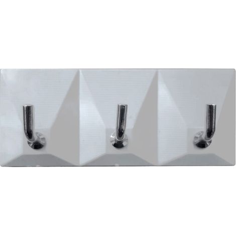 SC GANCIO ADESIVO PLASTICA 3 POSTI 2 PZ