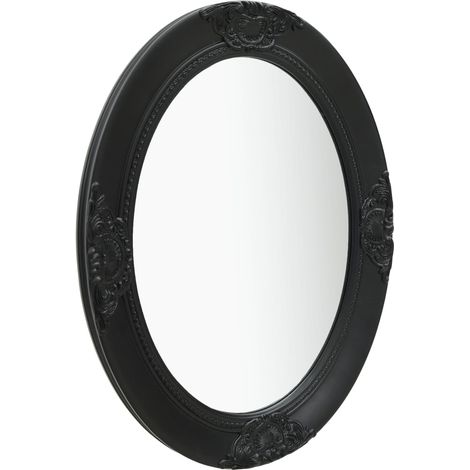 Maison Exclusive - Miroir mural style baroque 50x70 cm noir