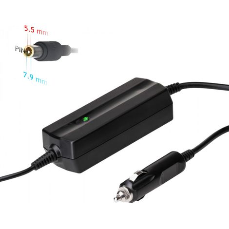 Adaptador para coche Akyga AK-ND-39 para portátil Lenovo, 20 V, 4,5 A, 90 W, 7,9 x 5,5 mm + conector.
