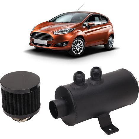 Bidon d'huile universel en aluminium de 750 ml avec vanne de vidange et filtre, 2 ports, 10AN (1/5)