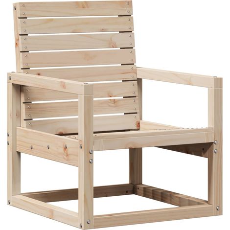 Maison Exclusive - Gartenstuhl 57,5x63x76 cm Massivholz Kiefer