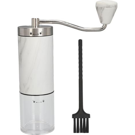 Moulin à café manuel CT50101 en acier inoxydable avec noyau céramique, réglable et portable pour maison et voyage (1/5)