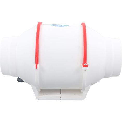 Leiser, runder 10-cm-Ventilator, verstärkter Luftabsauger für Küche und Keller, 220-V-EU-Stecker, geräuscharm, runder Abluftkanal. (1/5)
