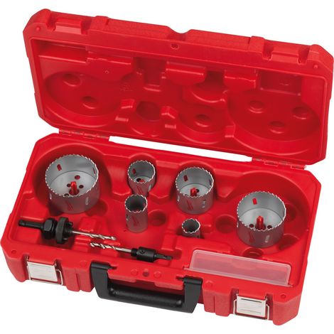 Set Seghe A Tazza Milwaukee Contractor 10 Pz (1/2)