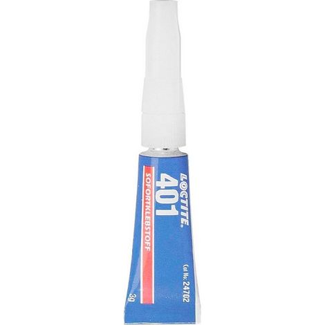 Adhésif instantané Loctite 401 3g pour porcelaine et métal