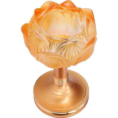 Lampe bouddhiste Lotus Light, stable, élégante et raffinée, idéale pour la cuisine ou le salon. (1/5)