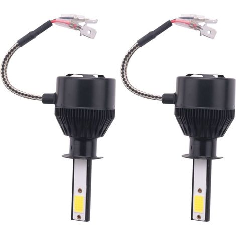 C6 H1 LED-Lampen für Autoscheinwerfer, 2er-Pack, Kaltweiß 6500K, Ersatz für Nebelscheinwerfer, 36W 8000lm - AquaForge