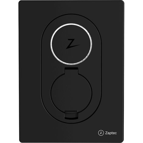 Zaptec Go, 22 kW, Typ-2-Ladesteckdose, 4G/WLAN, RFID, Asphalt Black, ZM000688G